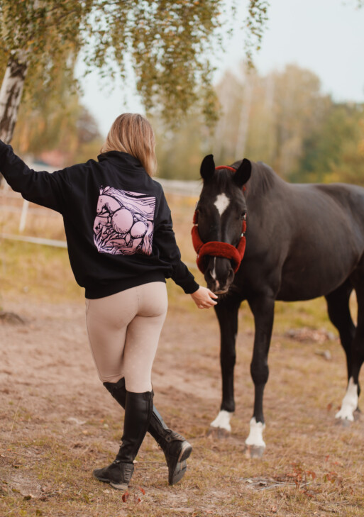 Bluza z koniem Bomber Heart Horse